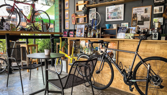 Top Tube Bike & Cafe คาเฟ่จักรยานแห่งแรก